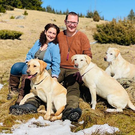 Naturforsthaus Gartenblick Fuer Hunde - Und Naturverbundene Menschen Preitenegg Exteriör bild